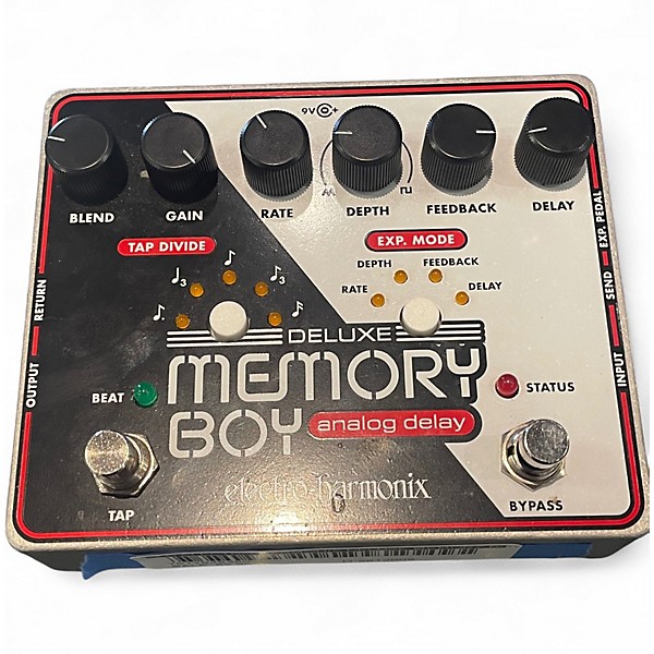 Used Electro-Harmonix Deluxe Memory Boy Delay Effect Pedal