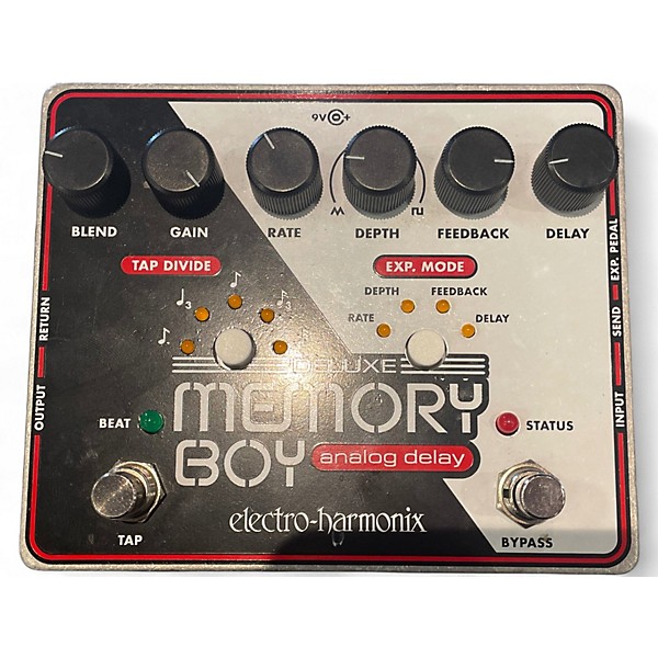 Used Electro-Harmonix Deluxe Memory Boy Delay Effect Pedal