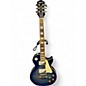 Used Epiphone Les Paul Standard Trans Blue Solid Body Electric Guitar thumbnail