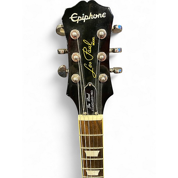 Used Epiphone Les Paul Standard Trans Blue Solid Body Electric Guitar