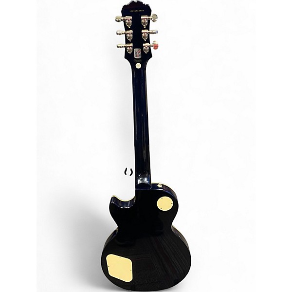 Used Epiphone Les Paul Standard Trans Blue Solid Body Electric Guitar