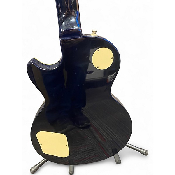 Used Epiphone Les Paul Standard Trans Blue Solid Body Electric Guitar