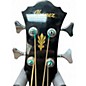 Used Ibanez AEB5E Black Acoustic Bass Guitar