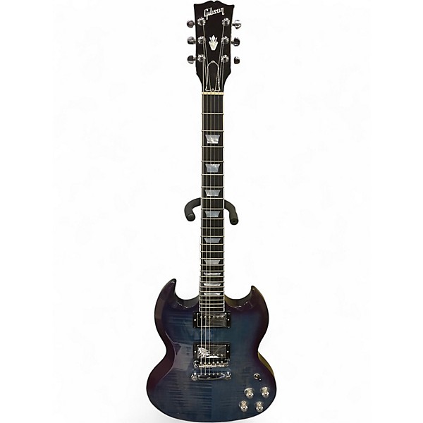 Used Gibson SG Modern Blue Burst Solid Body Electric Guitar