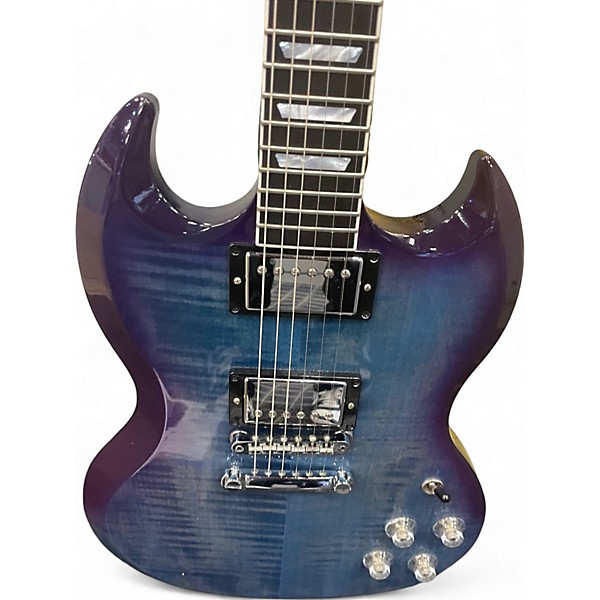 Used Gibson SG Modern Blue Burst Solid Body Electric Guitar