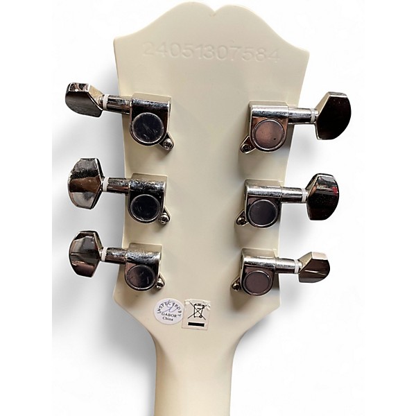 Used Epiphone Les Paul Junior Alpine White Solid Body Electric Guitar