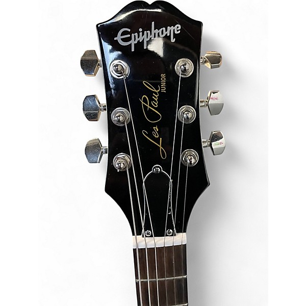 Used Epiphone Les Paul Junior Alpine White Solid Body Electric Guitar