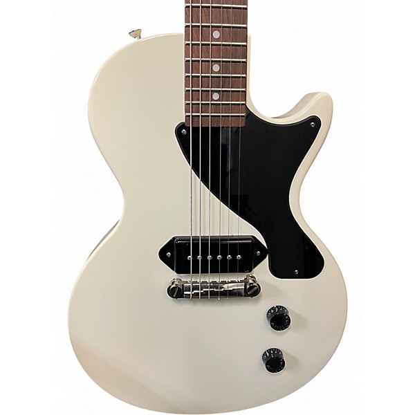Used Epiphone Les Paul Junior Alpine White Solid Body Electric Guitar