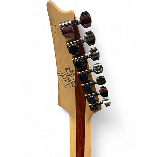 Used Ibanez rgix27fesm Brown Solid Body Electric Guitar