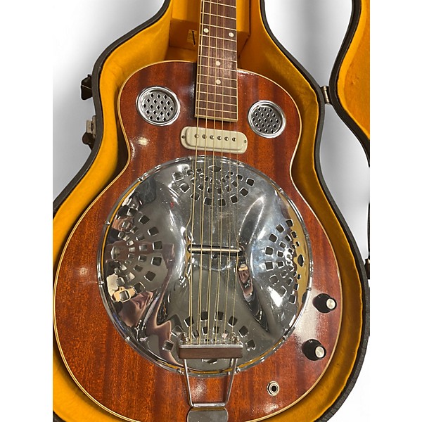 Vintage 1960s Dobro Mosrite Columbia Natural Resonator Guitar