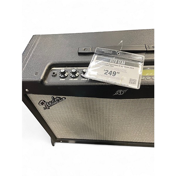 Used Fender Mustang IV V2 150W 2x12 Guitar Combo Amp