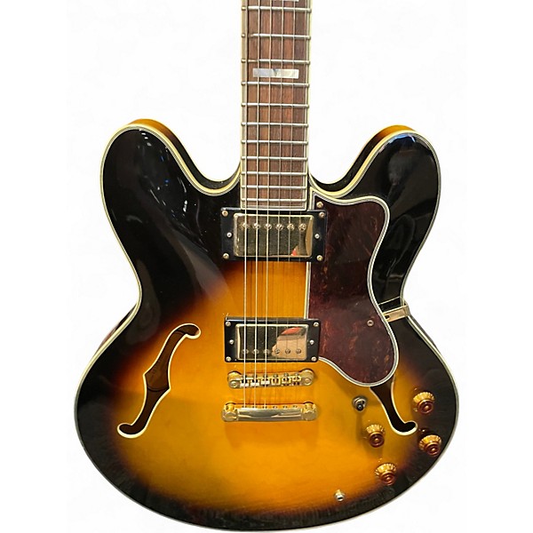 Used Epiphone Sheraton II 3 Color Sunburst Hollow Body Electric Guitar