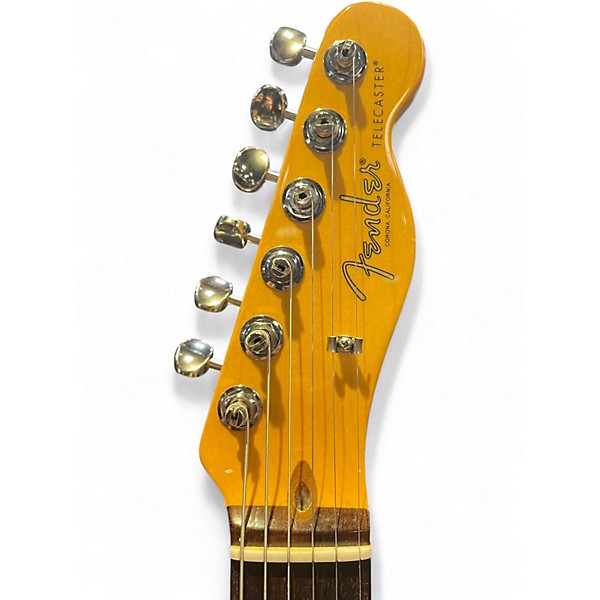 Used Fender American Professional Classic Faded Dakota Red Solid Body Electric Guitar