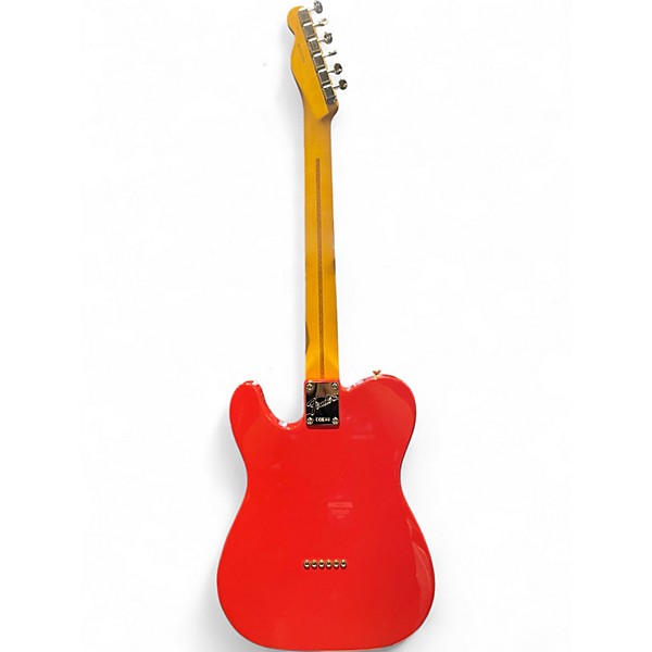 Used Fender American Professional Classic Faded Dakota Red Solid Body Electric Guitar