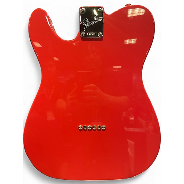 Used Fender American Professional Classic Faded Dakota Red Solid Body Electric Guitar