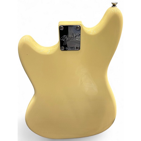 Used 2023 Fender American Performer Mustang Vintage White Solid Body Electric Guitar