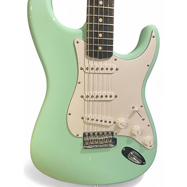 Used Fender 1960 NOS Stratocaster Raw Surf Green Solid Body Electric Guitar
