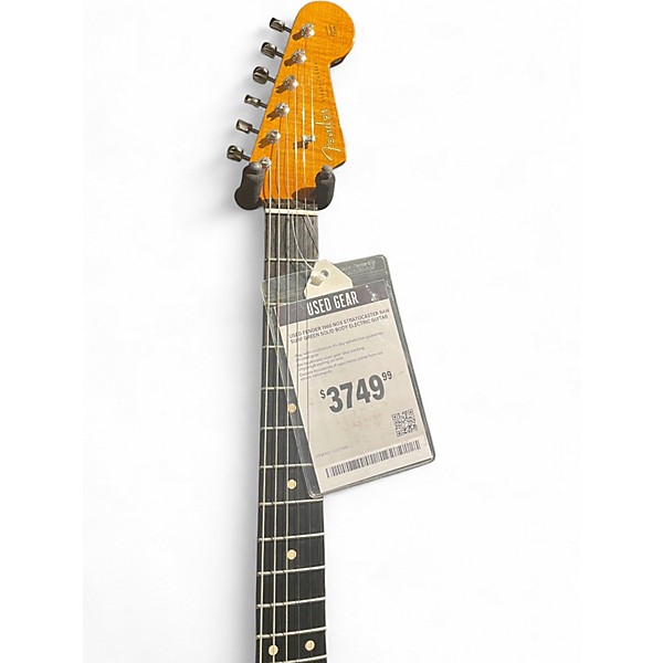 Used Fender 1960 NOS Stratocaster Raw Surf Green Solid Body Electric Guitar