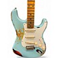 Used Fender Limited Relic Mich Maker Surf Green Relic Solid Body Electric Guitar