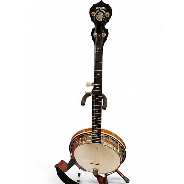 Vintage 2000s Deering Deluxe 5-String Vintage Natural Banjo