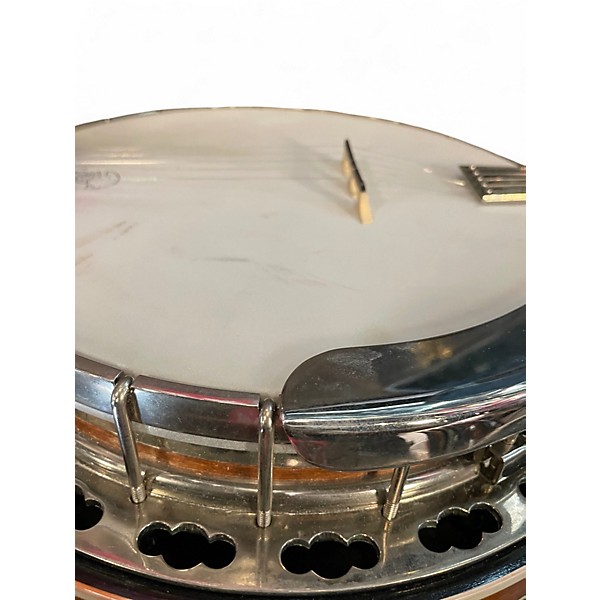 Vintage 2000s Deering Deluxe 5-String Vintage Natural Banjo