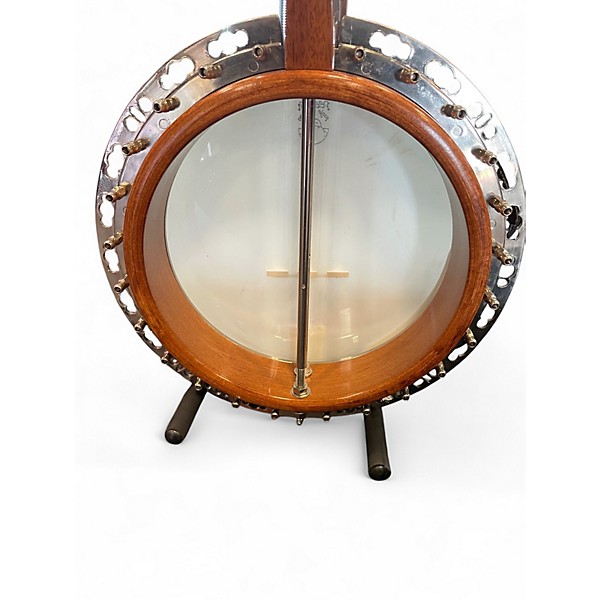 Vintage 2000s Deering Deluxe 5-String Vintage Natural Banjo