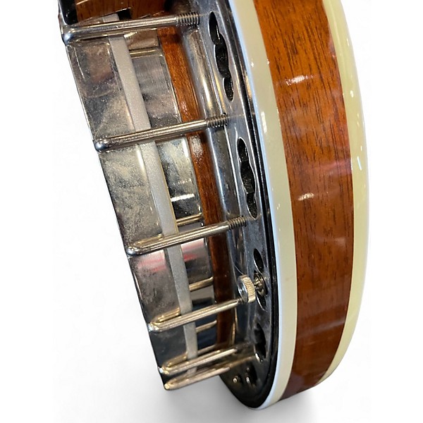 Vintage 2000s Deering Deluxe 5-String Vintage Natural Banjo