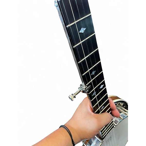 Vintage 2000s Deering Deluxe 5-String Vintage Natural Banjo