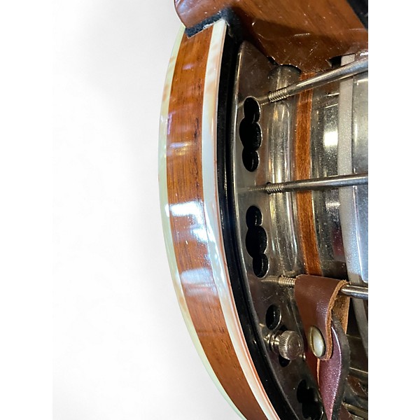 Vintage 2000s Deering Deluxe 5-String Vintage Natural Banjo