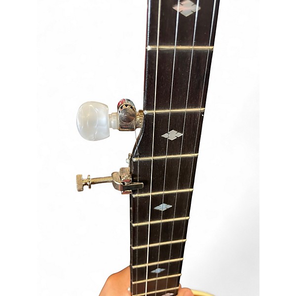 Vintage 2000s Deering Deluxe 5-String Vintage Natural Banjo