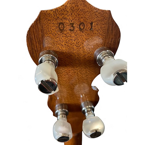 Vintage 2000s Deering Deluxe 5-String Vintage Natural Banjo