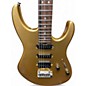 Used Donner Versasonic DST-700 Gold Solid Body Electric Guitar thumbnail