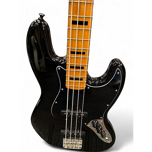 Used Squier Classic Vibe 1970S Precision Bass Black Electric Bass Guitar