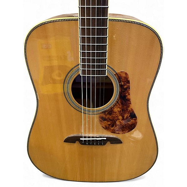 Used Alvarez MD60EBG Natural Acoustic Electric Guitar