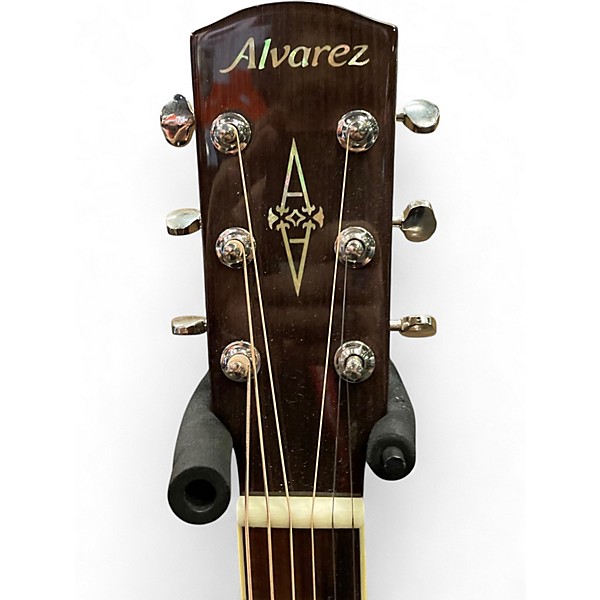 Used Alvarez MD60EBG Natural Acoustic Electric Guitar