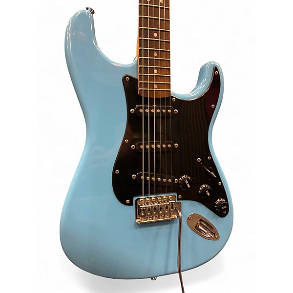 Used Squier SONIC STRAT BLUE Solid Body Electric Guitar
