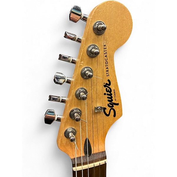 Used Squier SONIC STRAT BLUE Solid Body Electric Guitar