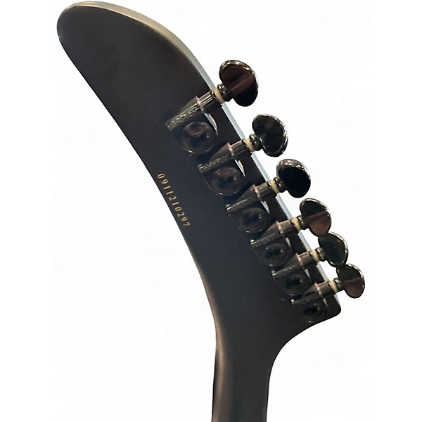 Used Epiphone Explorer Gothic Black Solid Body Electric Guitar