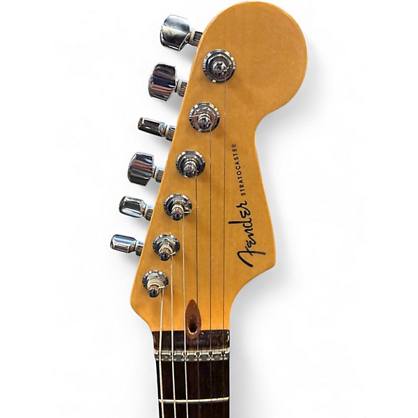Used Fender American Professional Standard Stratocaster HSS Alpine White Solid Body Electric Guitar