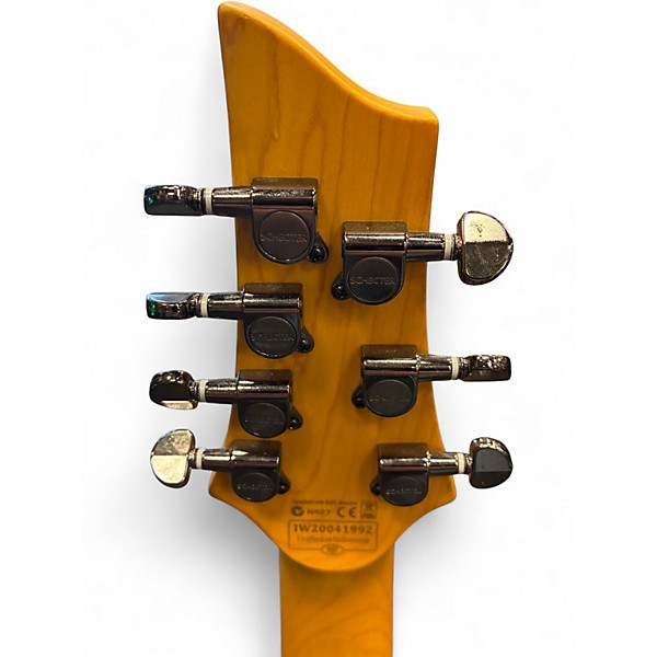 Used Schecter Guitar Research Demon 7 String Alpine White Solid Body Electric Guitar