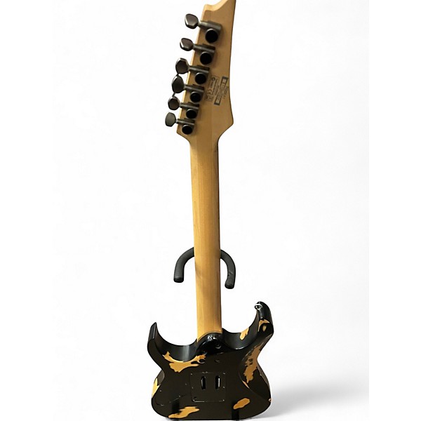 Used Ibanez RG5EX1 BLACK RELIC Solid Body Electric Guitar