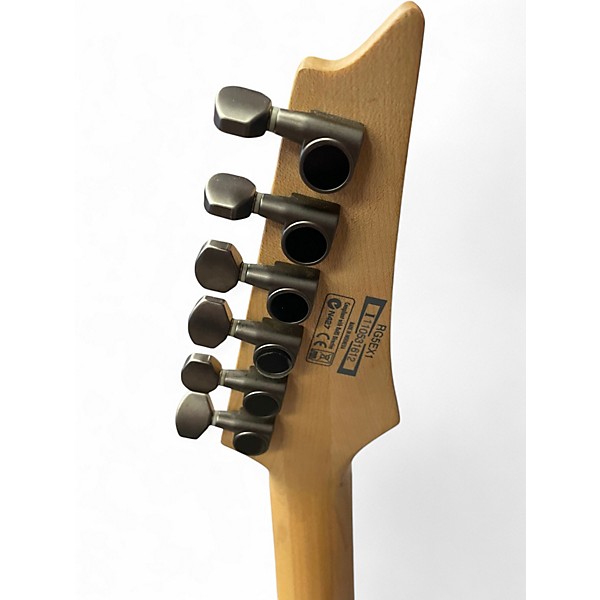 Used Ibanez RG5EX1 BLACK RELIC Solid Body Electric Guitar