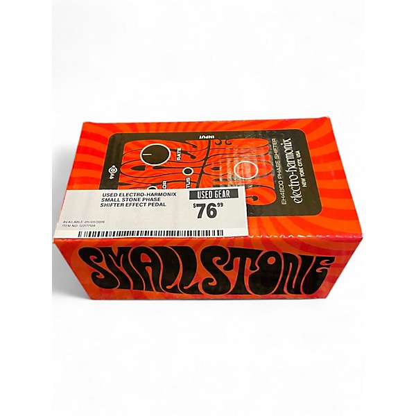 Used Electro-Harmonix Small Stone Phase Shifter Effect Pedal