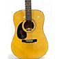 Used Mitchell MD100 Left Handed Natural Acoustic Guitar