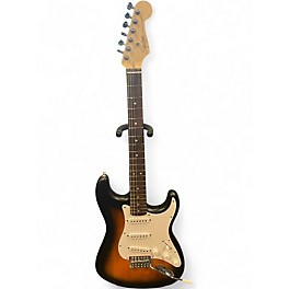 Used Squier Standard Stratocaster 2 Color Sunburst Solid Body Electric Guitar