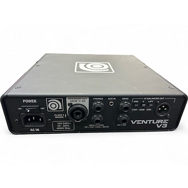Used Ampeg VENTURE V3 Bass Amp Head