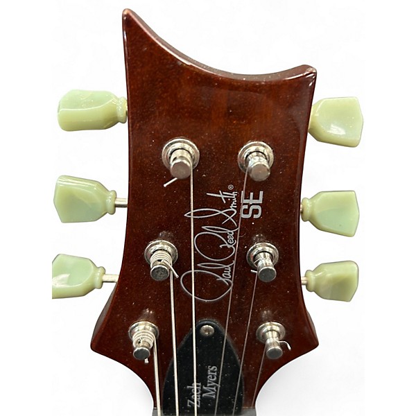 Used PRS Zach Myers Signature SE Sunburst Solid Body Electric Guitar