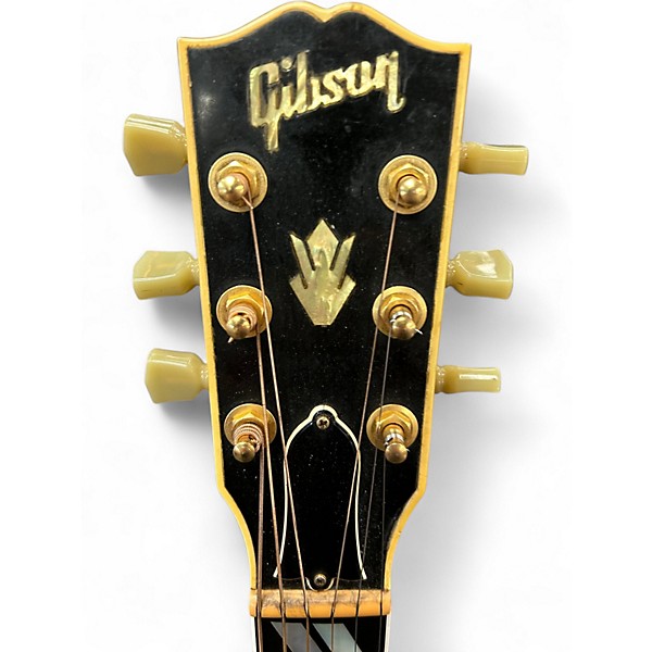 Used Gibson J185 Blues King Natural Acoustic Electric Guitar