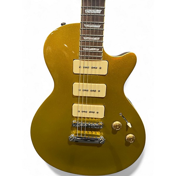 Used Agile 2500 Aztec Gold Solid Body Electric Guitar