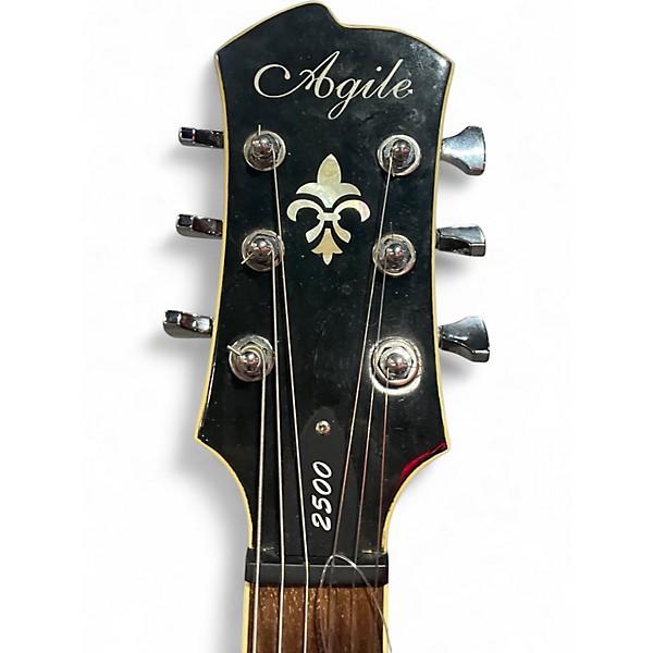 Used Agile 2500 Aztec Gold Solid Body Electric Guitar